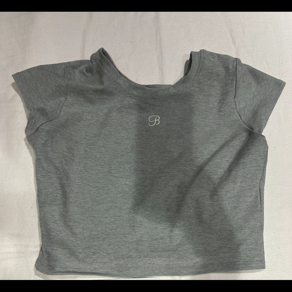 Bombshell Sportswear Gray Top